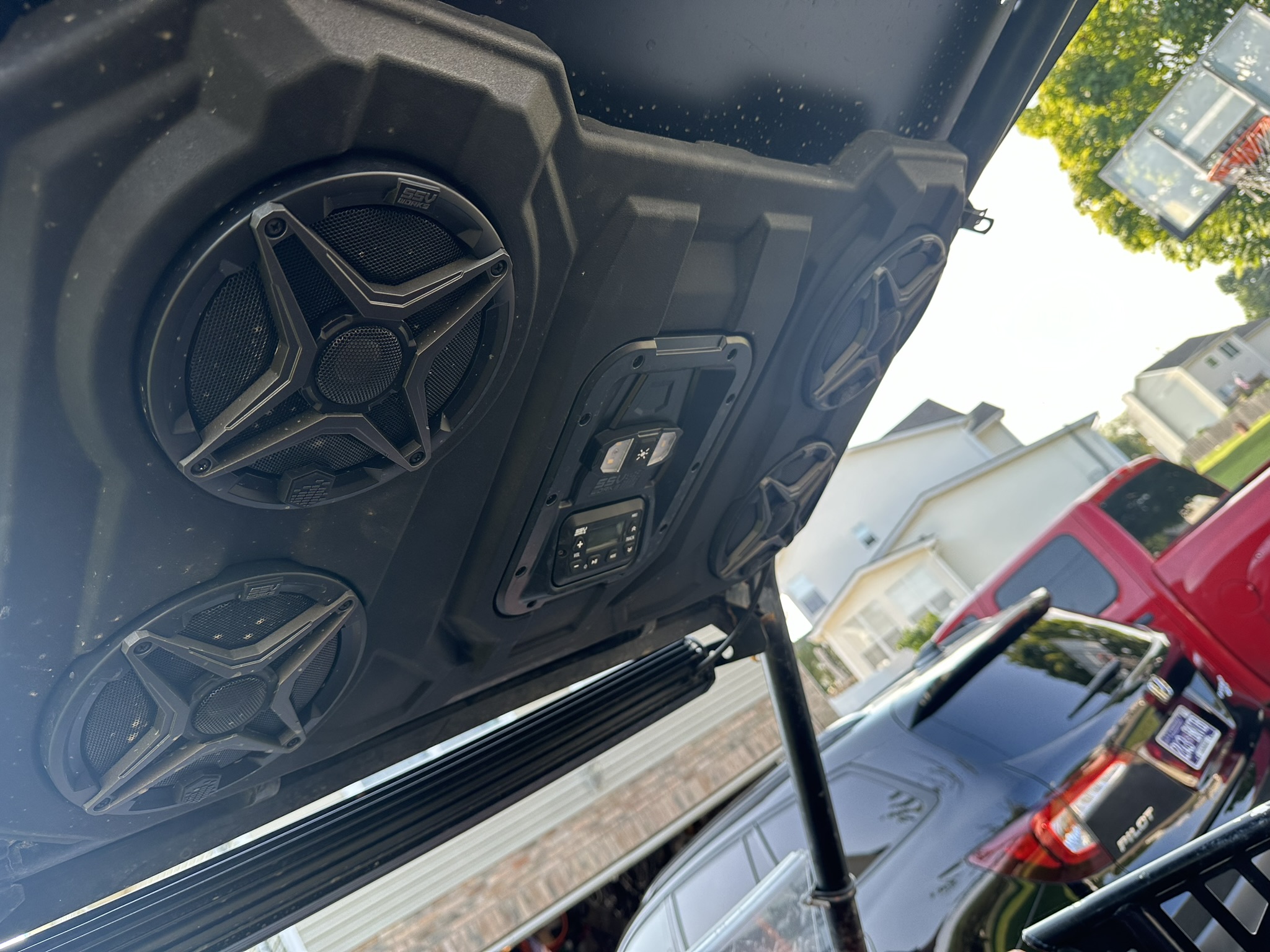 Polaris RZR 1000 XP ceiling view